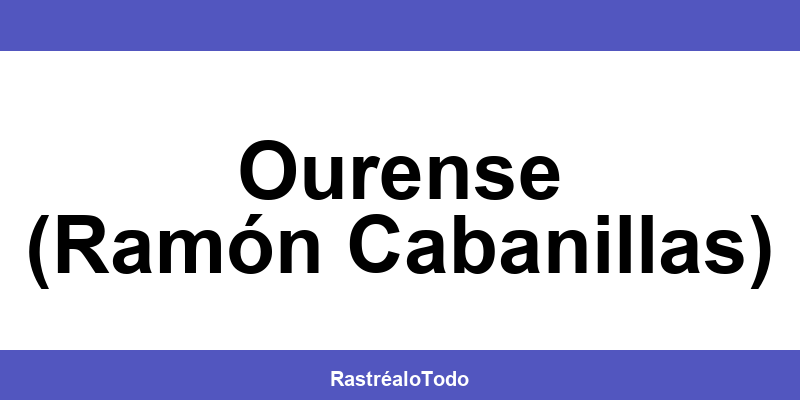 Teléfono oficina SEUR en Ourense (Ramón Cabanillas)
